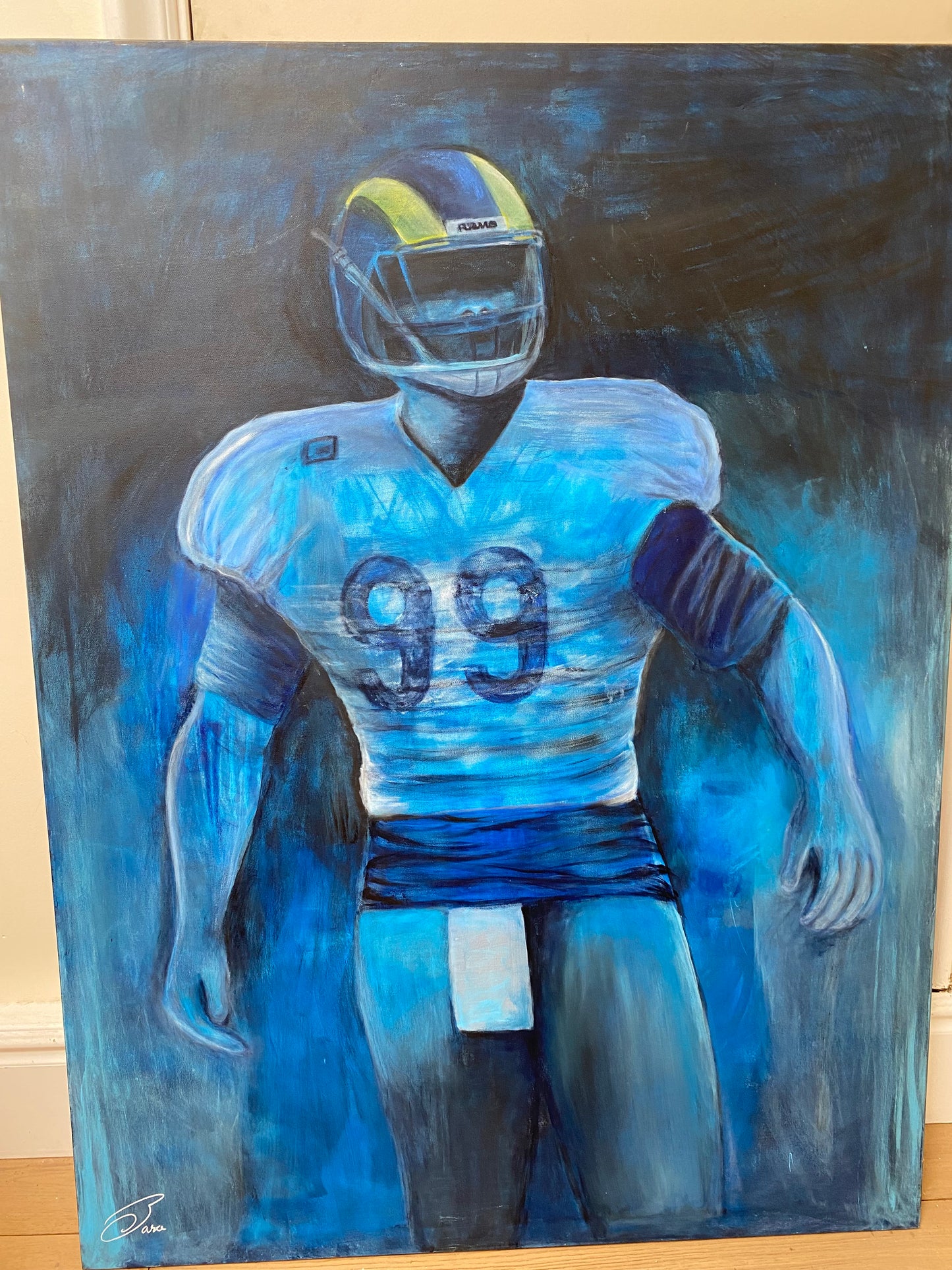 Rams Football Player