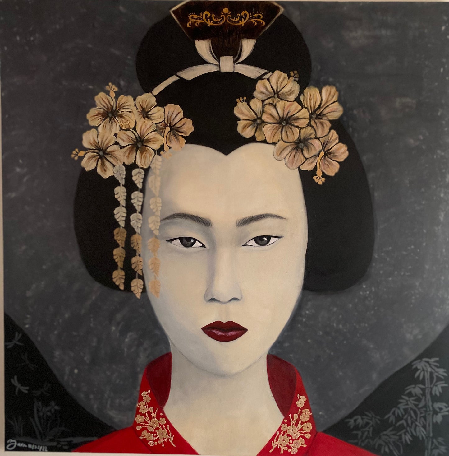 Geisha Painting